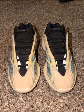 Women’s Beige and Black Fashion Sneakers